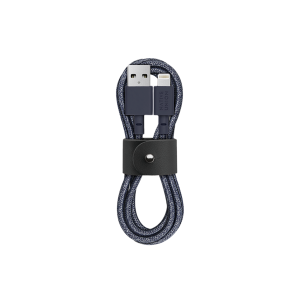 BELT CABLE INDIGO (USB-A TO LIGHTNING)