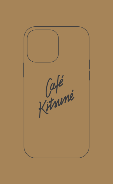CAFE KITSUNE CASE FOR IPHONE 13 PROMAX LATTE