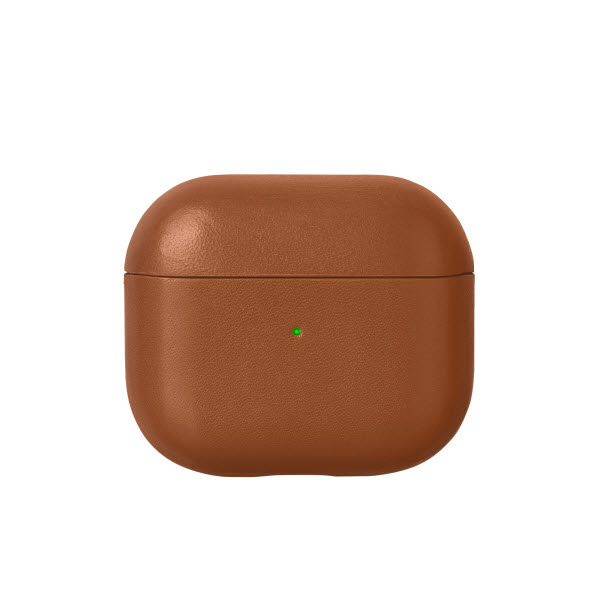 LEATHER CASE AIRPODS (3세대) - BROWN